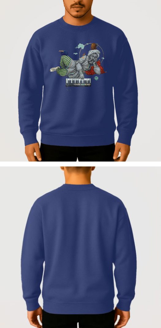 Tasarlanabilir Oversize Sweatshirt Premium Kalın Kumaş (Özelleştirilmiş) - 1x L