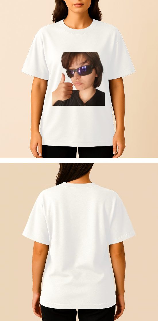 Tasarlanabilir Oversize Tişört Premium Kalite (Özelleştirilmiş) - 1x S
