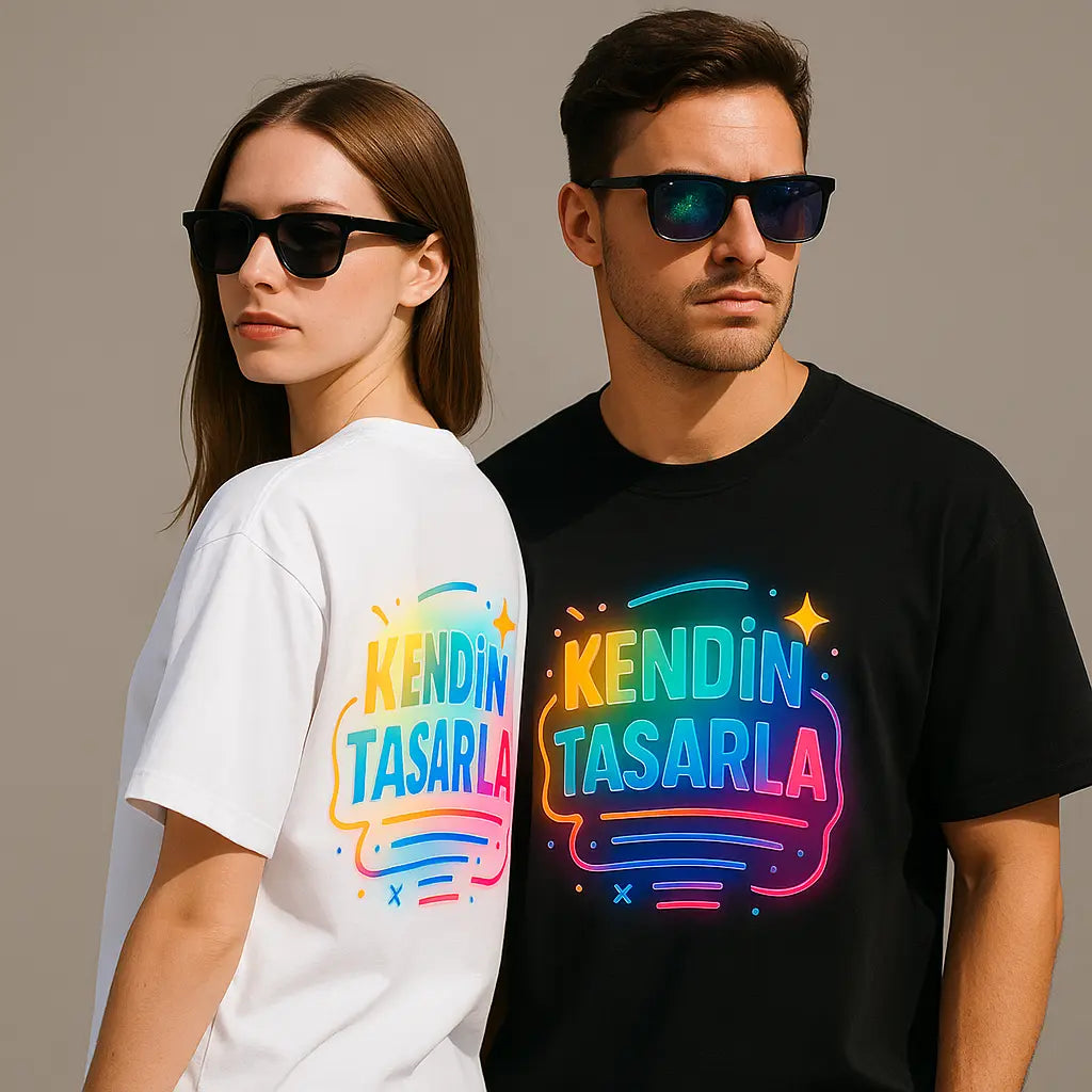 Tasarlanabilir Oversize Tişört Premium Kalite
