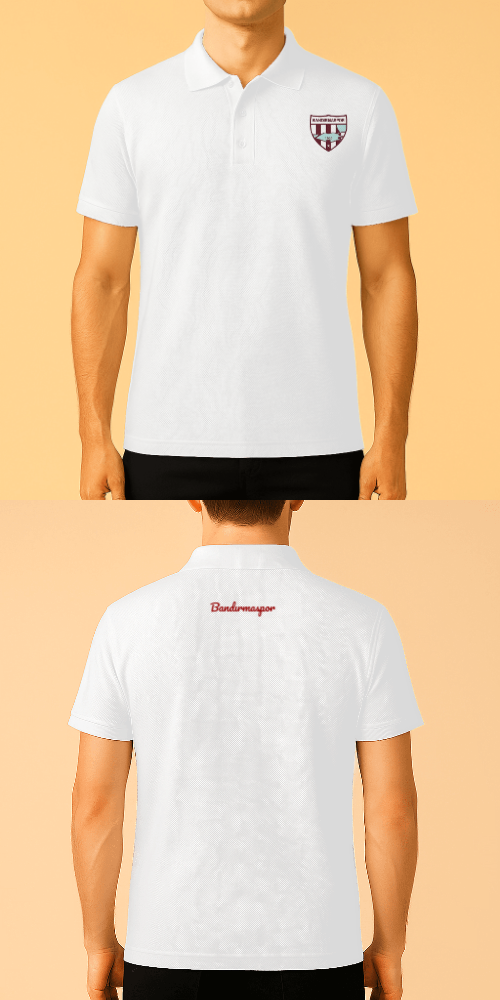 Tasarlanabilir Polo Yaka Tişört Premium Kalite (Özelleştirilmiş)