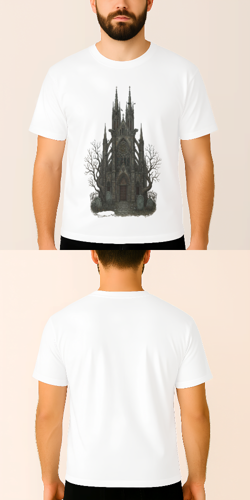 Tasarlanabilir Avrupa Kesim Regular Tişört (Özelleştirilmiş)