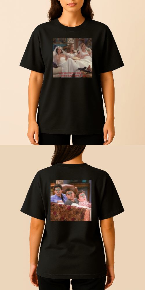 Tasarlanabilir Oversize Tişört Premium Kalite (Özelleştirilmiş)