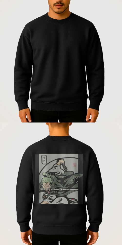 Tasarlanabilir Oversize Sweatshirt Premium Kalın Kumaş (Özelleştirilmiş)