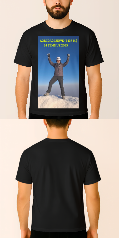 Tasarlanabilir Avrupa Kesim Regular Tişört (Özelleştirilmiş)