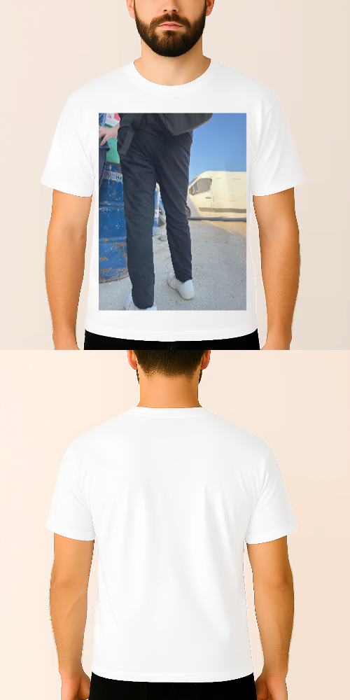 Tasarlanabilir Avrupa Kesim Regular Tişört (Özelleştirilmiş)