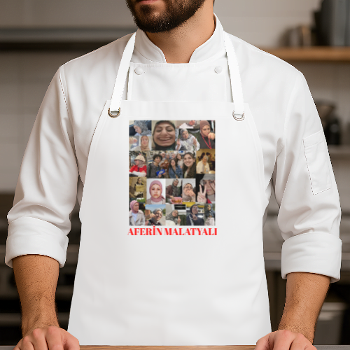 Özel Tasarım Master Chef Mutfak Önlüğü (Özelleştirilmiş)