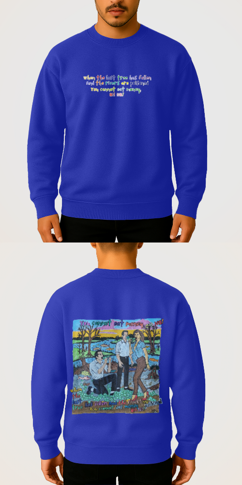 Tasarlanabilir Oversize Sweatshirt Premium Kalın Kumaş (Özelleştirilmiş)