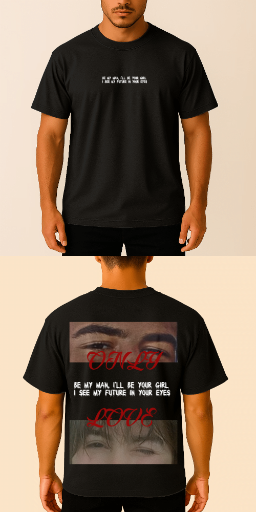 Tasarlanabilir Oversize Tişört Premium Kalite (Özelleştirilmiş)