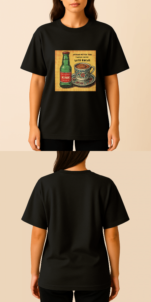 Tasarlanabilir Oversize Tişört Premium Kalite (Özelleştirilmiş)