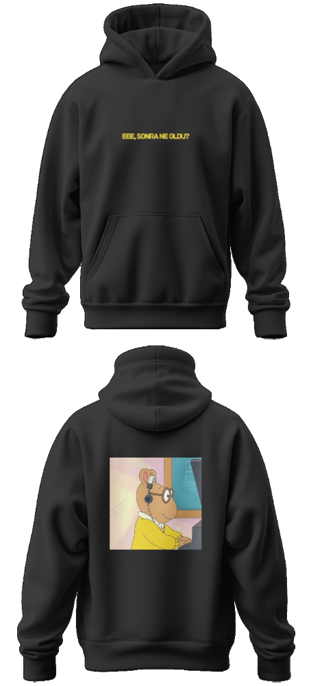 Tasarlanabilir Oversize Hoodie Premium Kalite (Özelleştirilmiş)