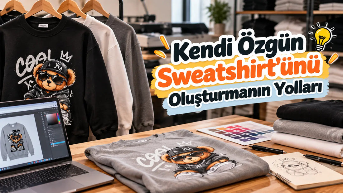 Sweatshirt Tasarla: Kendi Özgün Sweatshirt'ünü Oluşturmanın Yolları