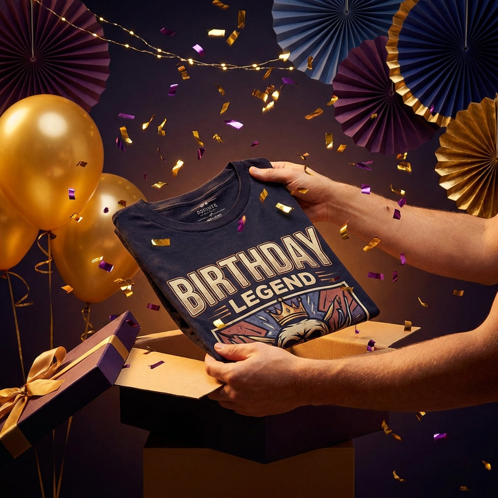 Doğum Günü Tişörtü: Yaş Gününe Özel Tasarım Fikirleri