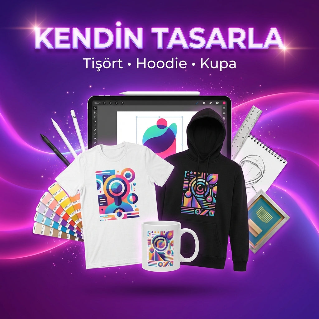 Kendin Tasarla: Kişiye Özel Tişört, Hoodie ve Kupa Tasarlama Rehberi 2026