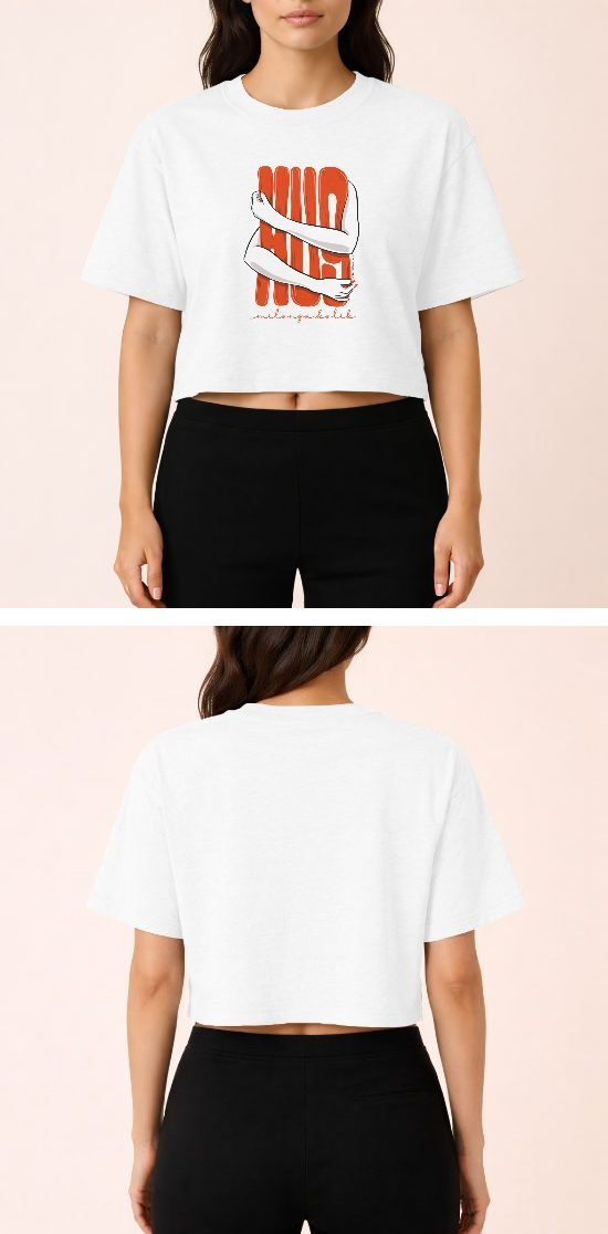 Tasarlanabilir Crop Premium Kalite (Özelleştirilmiş) - 2x S