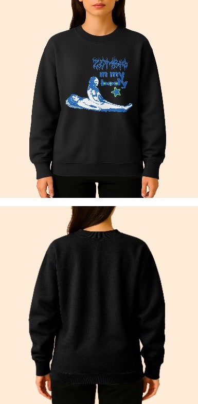 Tasarlanabilir Oversize Sweatshirt Premium Kalın Kumaş (Özelleştirilmiş) - 1x S