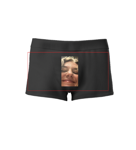 Tasarlanabilir Erkek Boxer (Özelleştirilmiş)