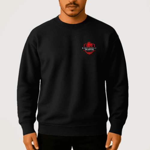 Tasarlanabilir Oversize Sweatshirt Premium Kalın Kumaş (Özelleştirilmiş)