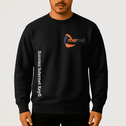 Tasarlanabilir Oversize Sweatshirt Premium Kalın Kumaş (Özelleştirilmiş)