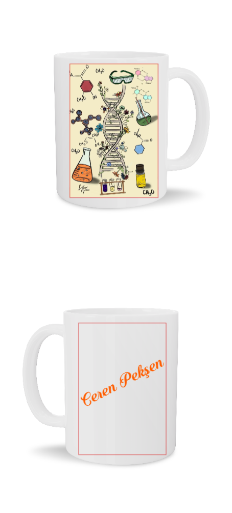 Tasarlananilir Baskılı Kupa Bardak (Özelleştirilmiş)