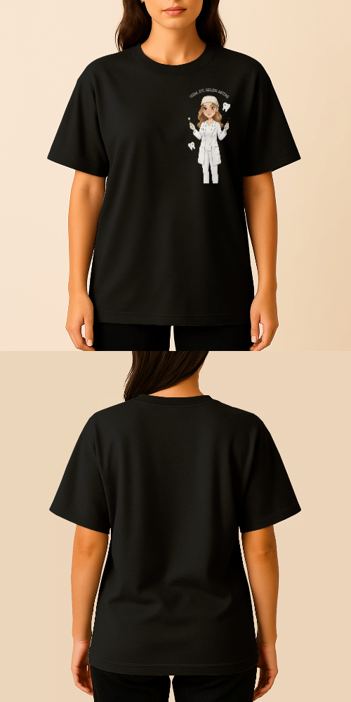 Tasarlanabilir Oversize Tişört Premium Kalite (Özelleştirilmiş)