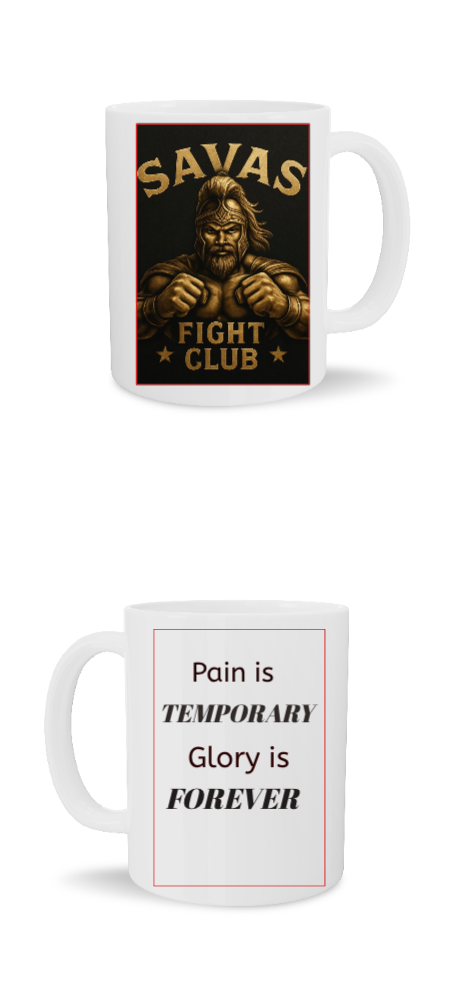 Tasarlananilir Baskılı Kupa Bardak (Özelleştirilmiş)