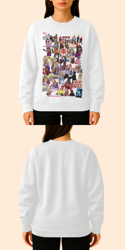 Tasarlanabilir Oversize Sweatshirt Premium Kalın Kumaş (Özelleştirilmiş)