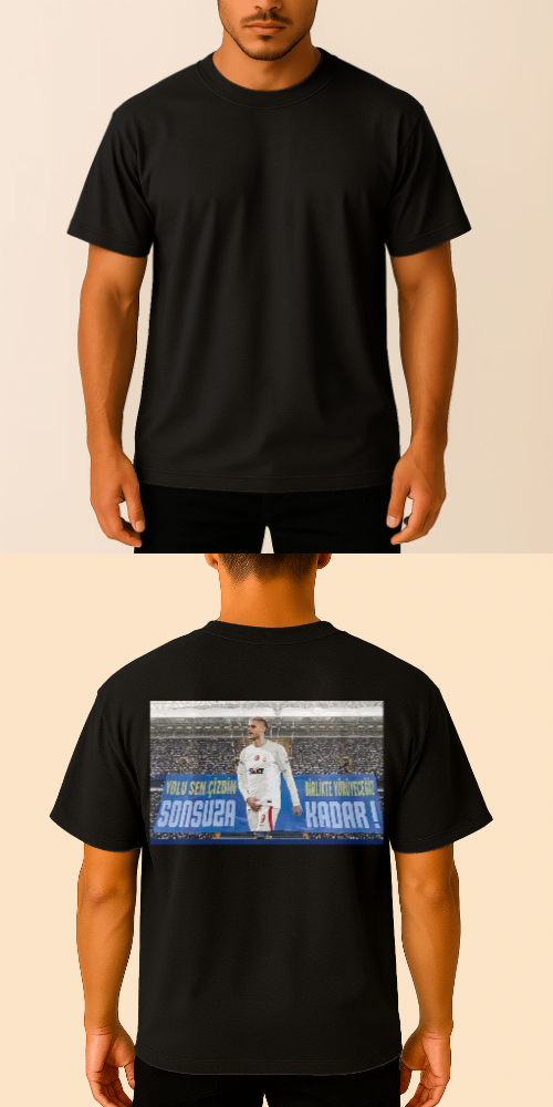 Tasarlanabilir Oversize Tişört Premium Kalite (Özelleştirilmiş)