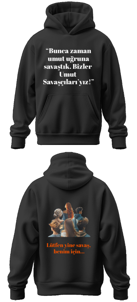 Tasarlanabilir Oversize Hoodie Premium Kalite (Özelleştirilmiş)