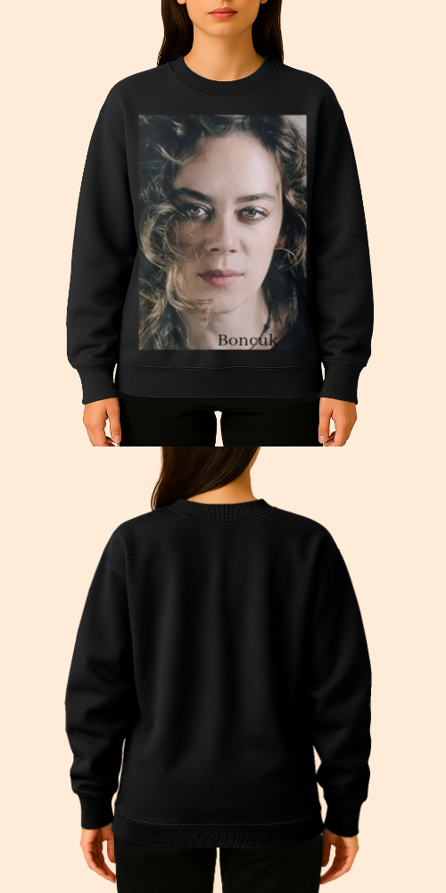 Tasarlanabilir Oversize Sweatshirt Premium Kalın Kumaş (Özelleştirilmiş)