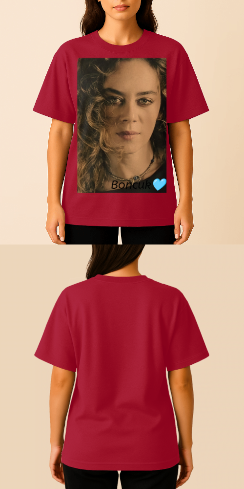 Tasarlanabilir Oversize Tişört Premium Kalite (Özelleştirilmiş)