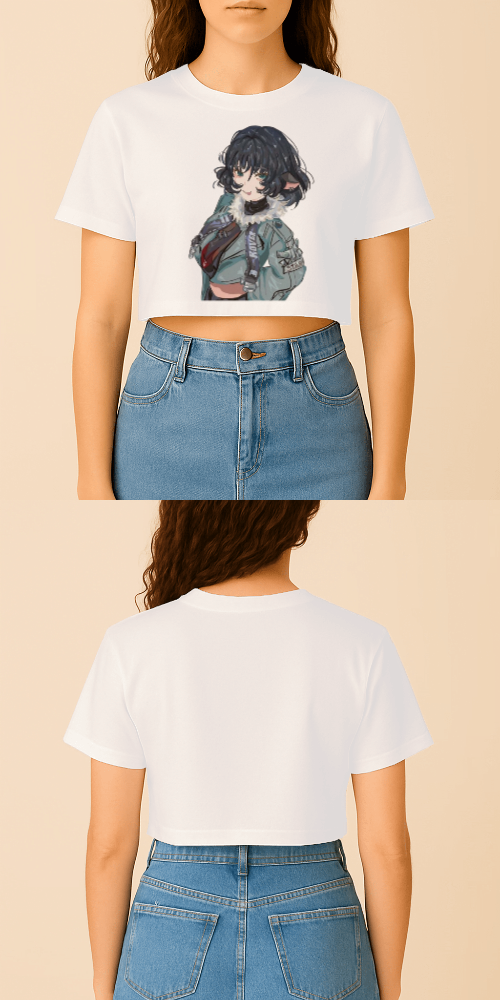 Tasarlanabilir Crop Premium Kalite (Özelleştirilmiş)