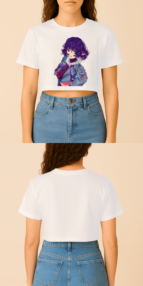 Tasarlanabilir Crop Premium Kalite (Özelleştirilmiş)