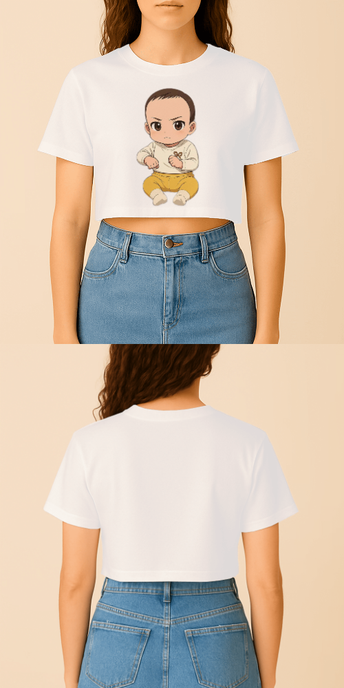 Tasarlanabilir Crop Premium Kalite (Özelleştirilmiş)