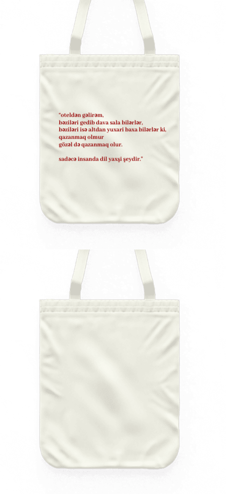 Tasarlanabilir Bez Çanta (Özelleştirilmiş)