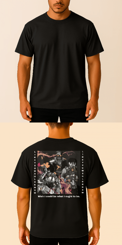 Tasarlanabilir Oversize Tişört Premium Kalite (Özelleştirilmiş)