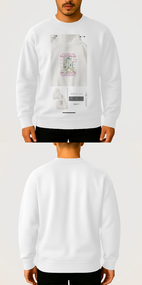 Tasarlanabilir Oversize Sweatshirt Premium Kalın Kumaş (Özelleştirilmiş)