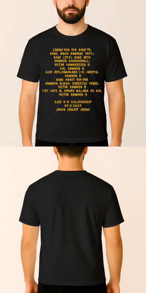 Tasarlanabilir Avrupa Kesim Regular Tişört (Özelleştirilmiş)