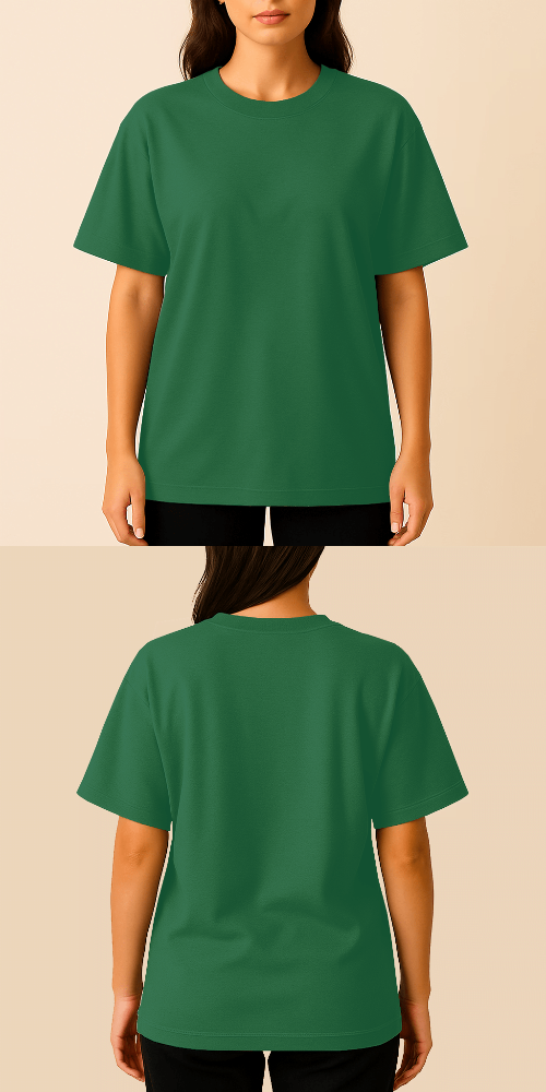 Tasarlanabilir Oversize Tişört Premium Kalite (Özelleştirilmiş)