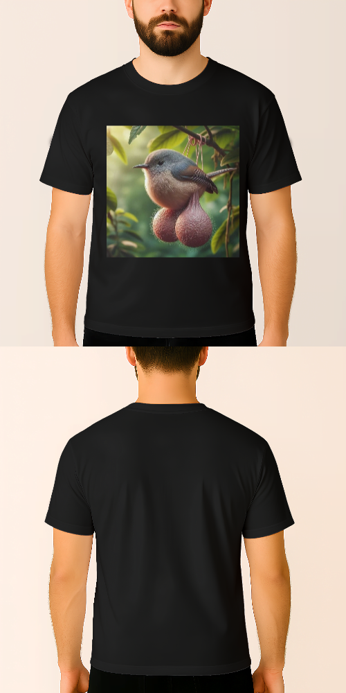 Tasarlanabilir Avrupa Kesim Regular Tişört (Özelleştirilmiş)