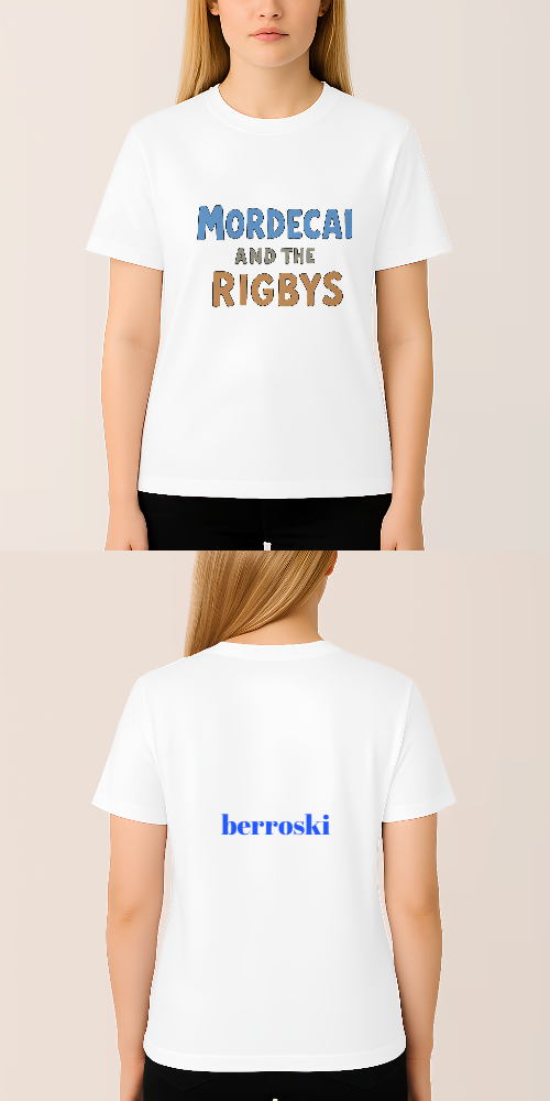 Tasarlanabilir Avrupa Kesim Regular Tişört (Özelleştirilmiş)