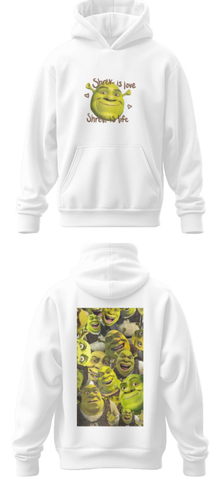 Tasarlanabilir Oversize Sweatshirt Premium Kalın Kumaş (Özelleştirilmiş)