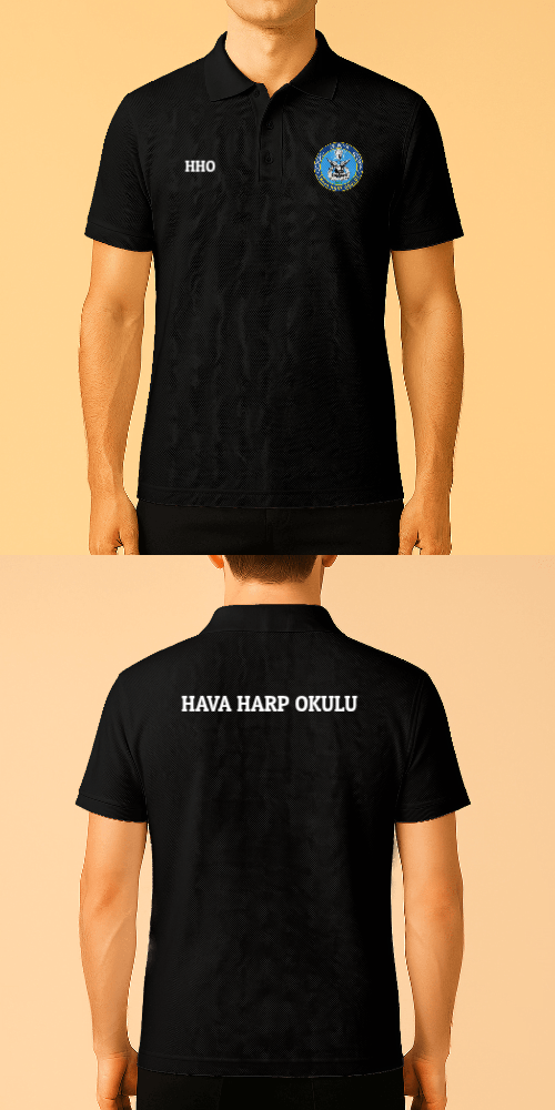 Tasarlanabilir Polo Yaka Tişört Premium Kalite (Özelleştirilmiş)