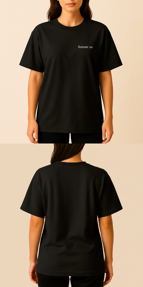 Tasarlanabilir Oversize Tişört Premium Kalite (Özelleştirilmiş)