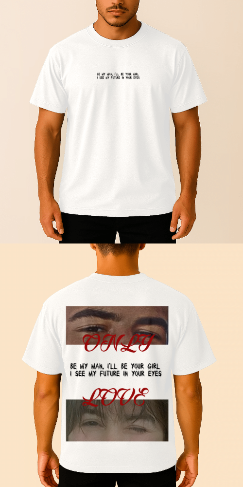 Tasarlanabilir Oversize Tişört Premium Kalite (Özelleştirilmiş)