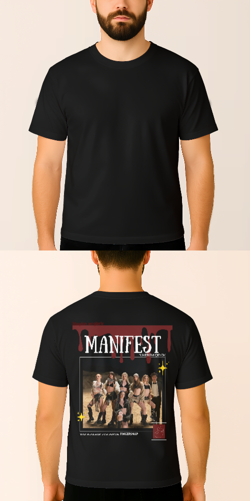 Tasarlanabilir Avrupa Kesim Regular Tişört (Özelleştirilmiş)