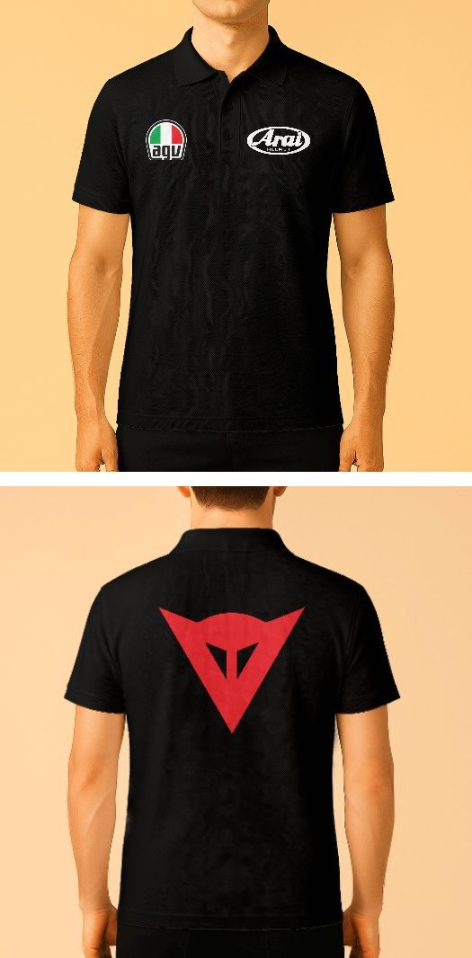 Tasarlanabilir Polo Yaka Tişört Premium Kalite (Özelleştirilmiş) - 1x XXL