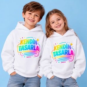 Tasarlanabilir Çocuk Hoodie